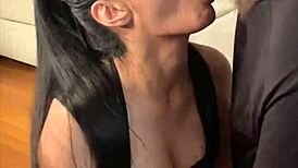 Did she swallow every drop of cum