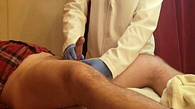 Suggestive Urologist Sessions with Handjob and Massage Roleplay