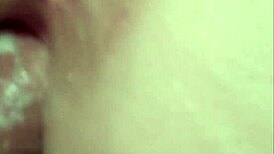 Blowjob and Creampie for Grandma!