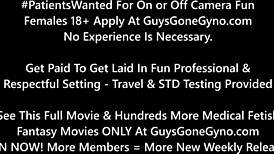 i can’t believe angel ramiraz, naked doc, jerks my restrained cock at cum clinic extraction 6. full film at guysgonegynocom!