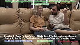 clov, stacy shepard, you getting your 1st gyno exam from doctor tampa? watch her bare all!