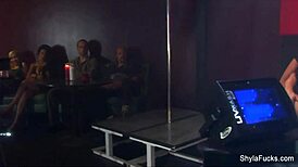 Yo, wanna join Shyla Stylez for a steamy threesome with hot blonde action?