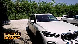 POV outdoor sex reunion with footjob babe Veronica Leal. What sparks this steamy encounter?