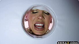 huge boobs milf gets her ass rammed by big dick masseur during intense session