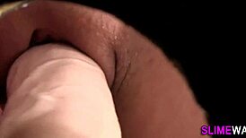 Euro slut gets completely soaked in spunk, what’s her wild fetish?