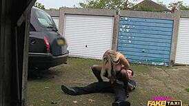 yo, check this dirty driver gargling a copper’s cum!