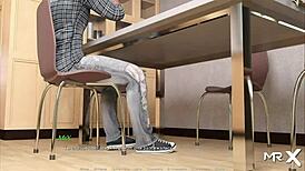 Actinglessons - tattoo girl sucks big cock on the beach e1 1