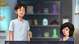 Watch my hot girlfriend ride with friends!