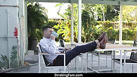 Internships And Stepsister Intercourse With Rachel Rivers And Johnny Love!