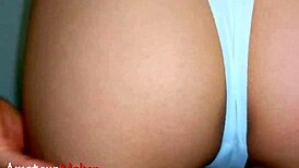 Pov Skinny Latina Girl Rubs Cock On Her Hairless Thigh Pussy For Creampie