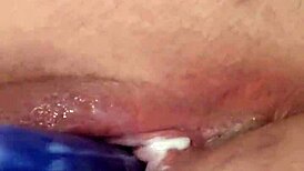 that fat bbw guy masturbating alone at home