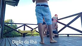 I love fucking curvy redheads on the balcony