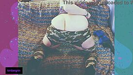 bbw harley quinn toys herself for mr j 😈