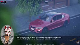 ms denvers - ep 20 anime teacher in torn stockings and short skirt.