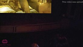 sexy couple connects on webcam with horny girl in dreams scene 6