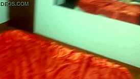 In this retro scene, a mexican amateur gets her ass fucked deeply by a big cock.