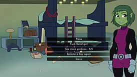 18titans part 14 - Blackfire Fun with an Anime Cartoon