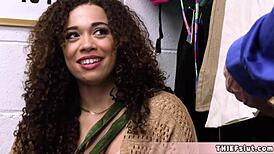 Hey, caught this beautiful BLM chick at the mall, ready for rough punishment?