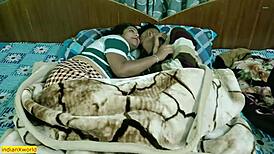 Village bhabhi gets down with two devar in a wild INDIAN THREESOME SEX scene