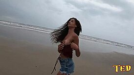 Manoella Fernandes and Crew Unleash Beach Madness!