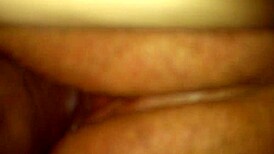 Close-up pov of shaved amateurs