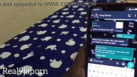 pregnant ebony woman feels so horny in full homemade video