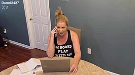 Curvy Milf Danni Jones Has A Home Visit From Her Fit Bodybuilder Masseur, Focusing On Her Legs And Ass.