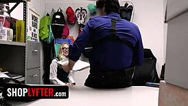 Watch This Old Officer Fuck the Young Shoplifter Hard!