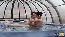 old4k shows angie moon banging with a 25-year age gap