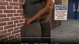 What’s hotter than a big ass blonde in office FFM action?