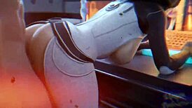 HMV音乐放克在狂野3D卡通风格中