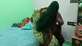 Desi village wife begs for hard fucking on the ranch.