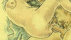 I cherish these vintage erotic drawings from antique anime collections.