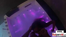 Asian Teen 18+ Delivers Intense Hardcore Footjob To Her Boyfriend With Big Cock