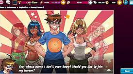 Check out bunny's house in harem heroes 😍