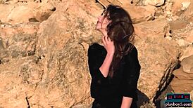 Wow, Mila Azul's huge natural tits in steamy Ukrainian striptease!