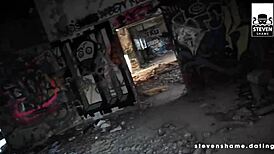 megan venturi’s tight pussy gets wrecked outdoors. stevenshame dating leaves her cum-glazed.