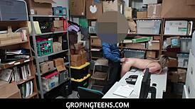 Alyssa Cole Caught Groping, Then Fucked