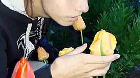 My Girlfriend Prefers My Scent Over Tulips Today