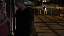 Stranded Teen Roughly Bound and Fucked Outdoors in Bondage