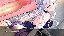 The Humbling Of A Holy Maiden In Anime Game, Part 4.