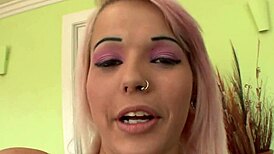 Wow! Guy Cums On Chick Christina's Luscious Titties After Ramming Her Wet Pussy!