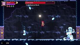 Scarlet Maiden's Lesbian Bossfights with Big Tits in Hentai Game