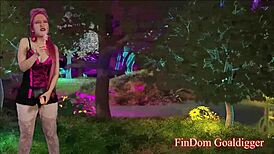 Joy Boldly Enjoys Cum Eating in Financial Domination Session