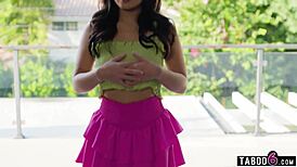 Tiny Asian Teen Kimmy Kimm Gets Spanked in Doggystyle Sex