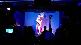 in the public park, she performs breast milk pumping