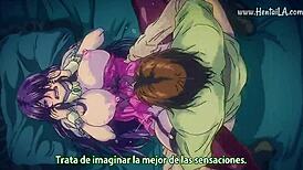 GHOST GIRL TURNS MAN INTO WOMAN AND FUCKS HER IN ANIME FANTASY HENTAI