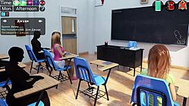 Milfy City Gameplay Part 13 - Shower Lesbian Action or Just a Tease?