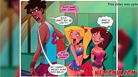 Blonde College Perverts Play Basketball With Big Cocks!