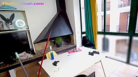 Latina Braces Babe Titfucks And Blows Before Kinky Sex